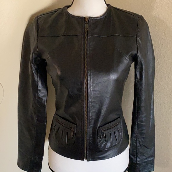 ✨🔥Frenchi Genuine Leather Jacket - Picture 13 of 15